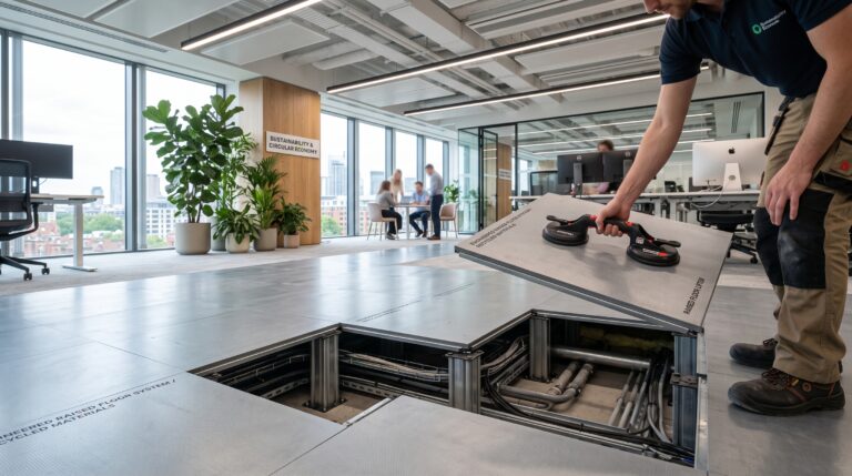 Piso Elevado Recondicionado ENGFLEX REUSE®